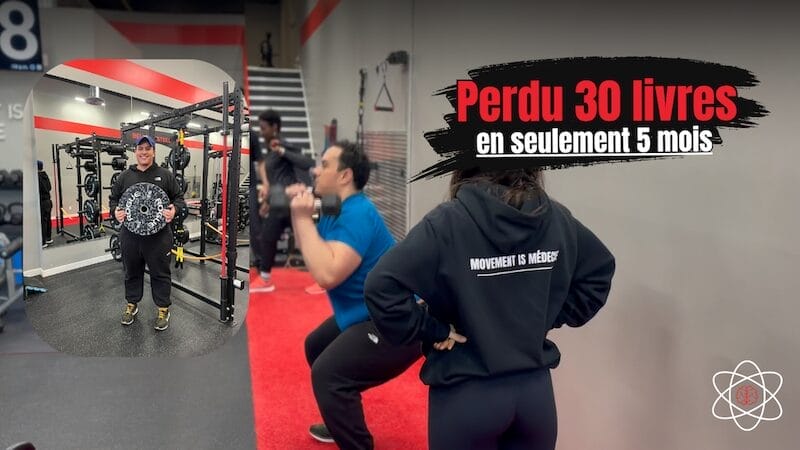 Ibrahim and his weight loss journey exceeding 30 lbs