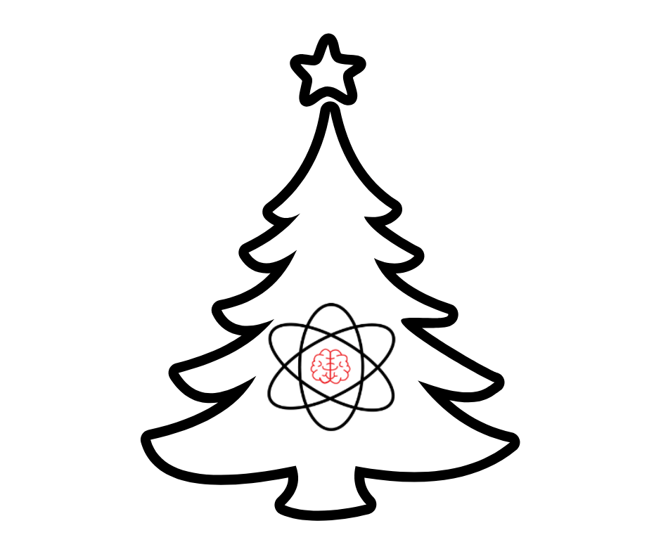 A chrismas tree with the studo fit u logo